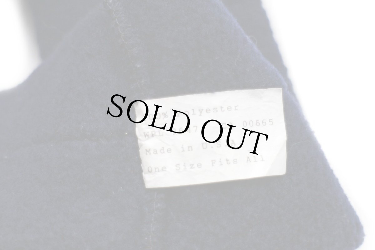 画像3: 90s USA製 EddieBauerエディーバウアー フリース ヘッドバンド 紺★ヘアバンド (3)