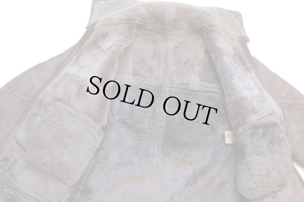 画像7: ELEGANT JOSEPH LEVY ラムスキン リアル ムートンジャケット ココア M (7)