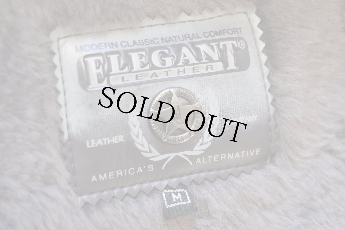 画像4: ELEGANT JOSEPH LEVY ラムスキン リアル ムートンジャケット ココア M (4)