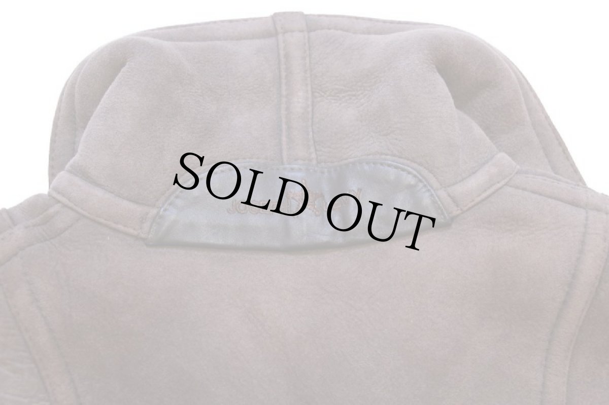 画像6: ELEGANT JOSEPH LEVY ラムスキン リアル ムートンジャケット ココア M (6)