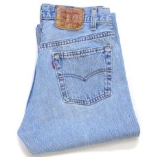 画像1: 90s USA製 Levi'sリーバイス 501 デニムパンツ w30 L32★93 (1)