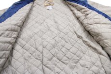 画像5: 90s GAPギャップ キルティングライナー コットン×デニムスタジャン L (5)