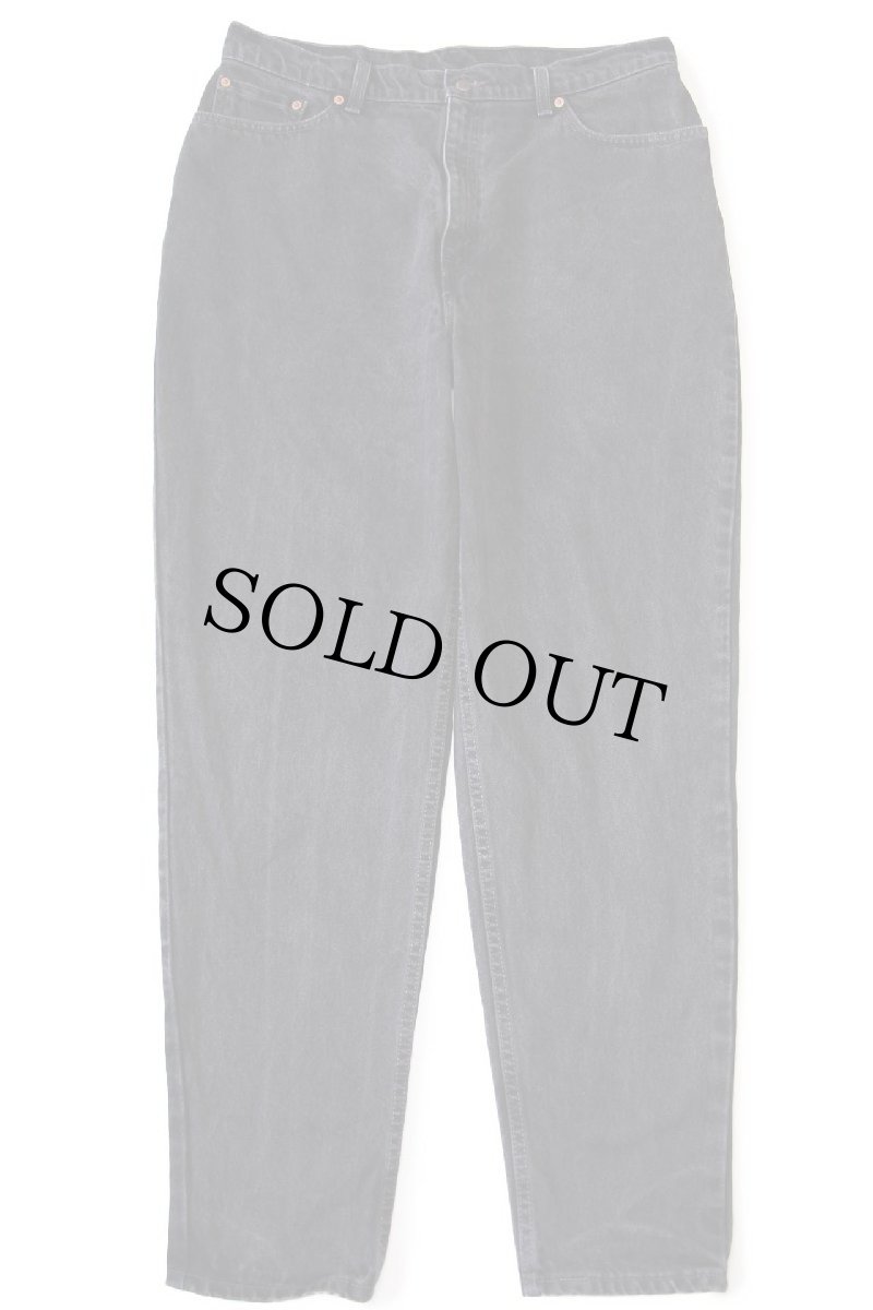 画像2: 90s USA製 Levi'sリーバイス 550 ブラック デニムパンツ 16 W M (2)