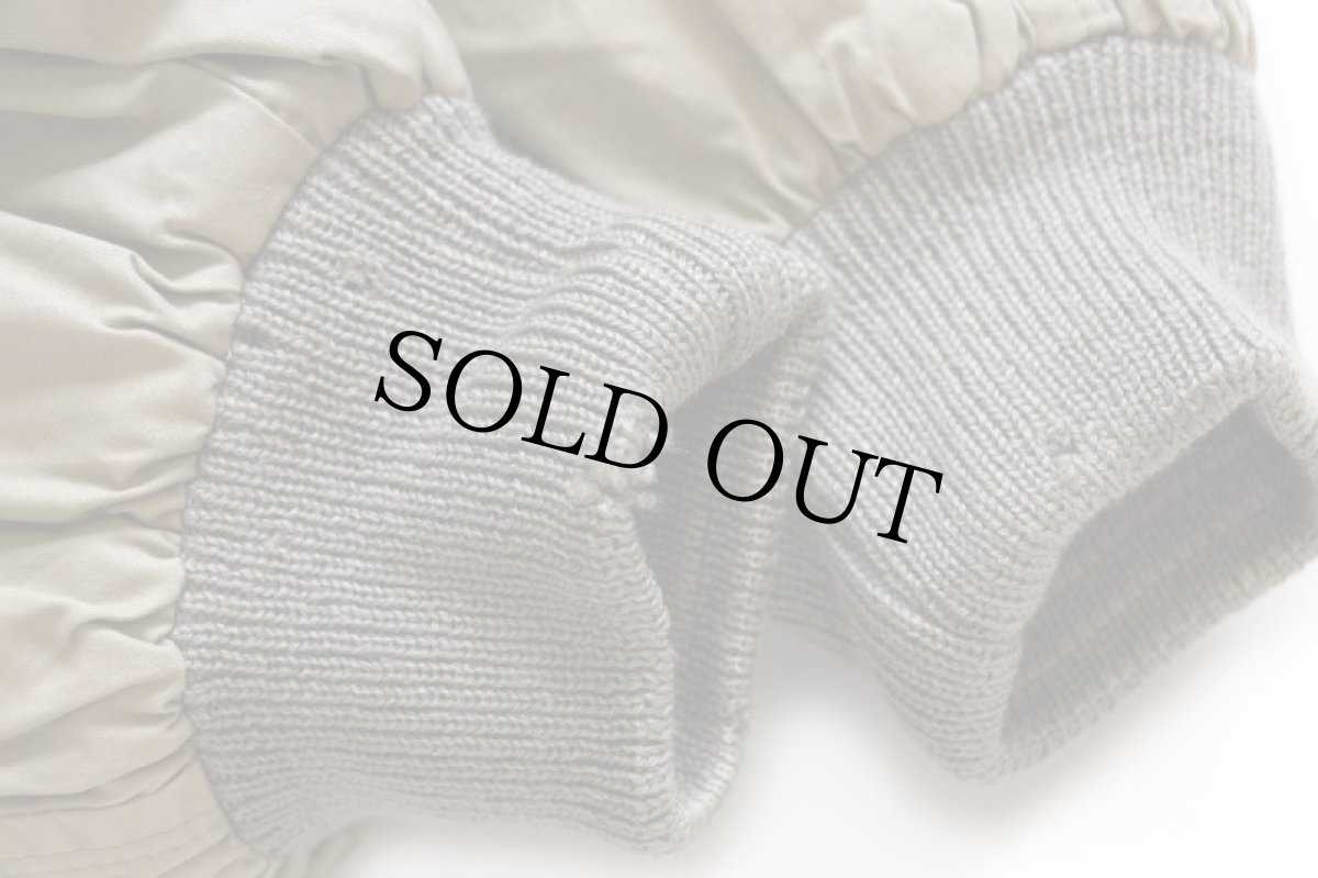 画像8: 90s イタリア製 BELFE チェック ウールライナー ポプリン フィールドジャケット カーキ 50 (8)