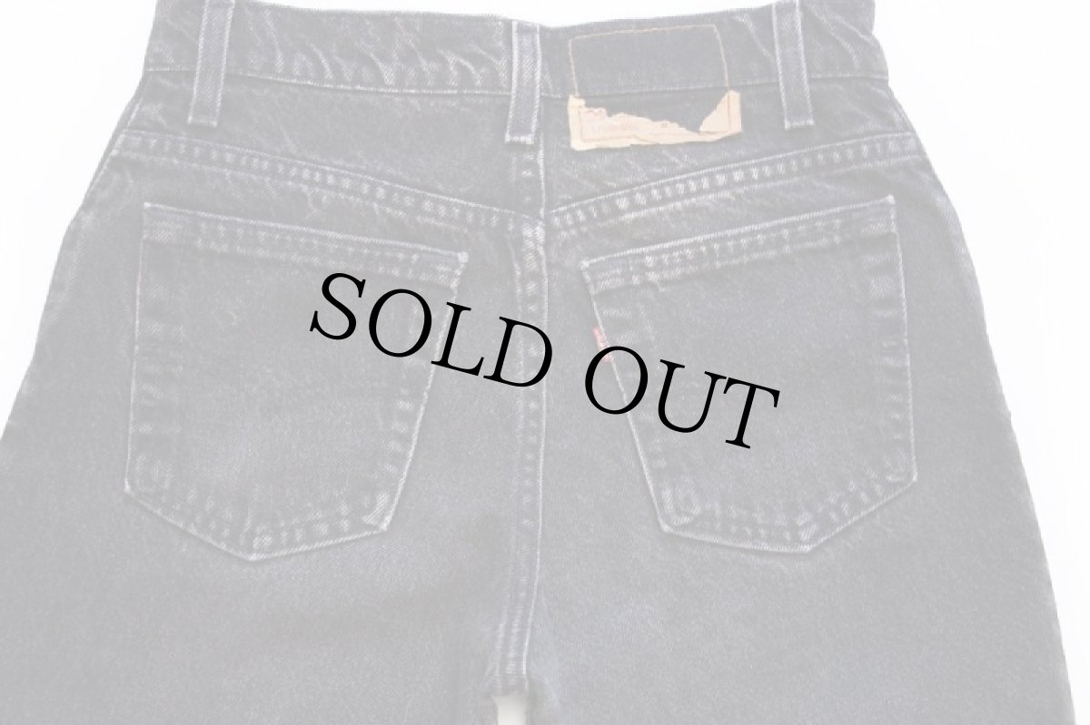 画像5: 90s USA製 Levi'sリーバイス 550 ブラック デニムパンツ 5 M★165 (5)