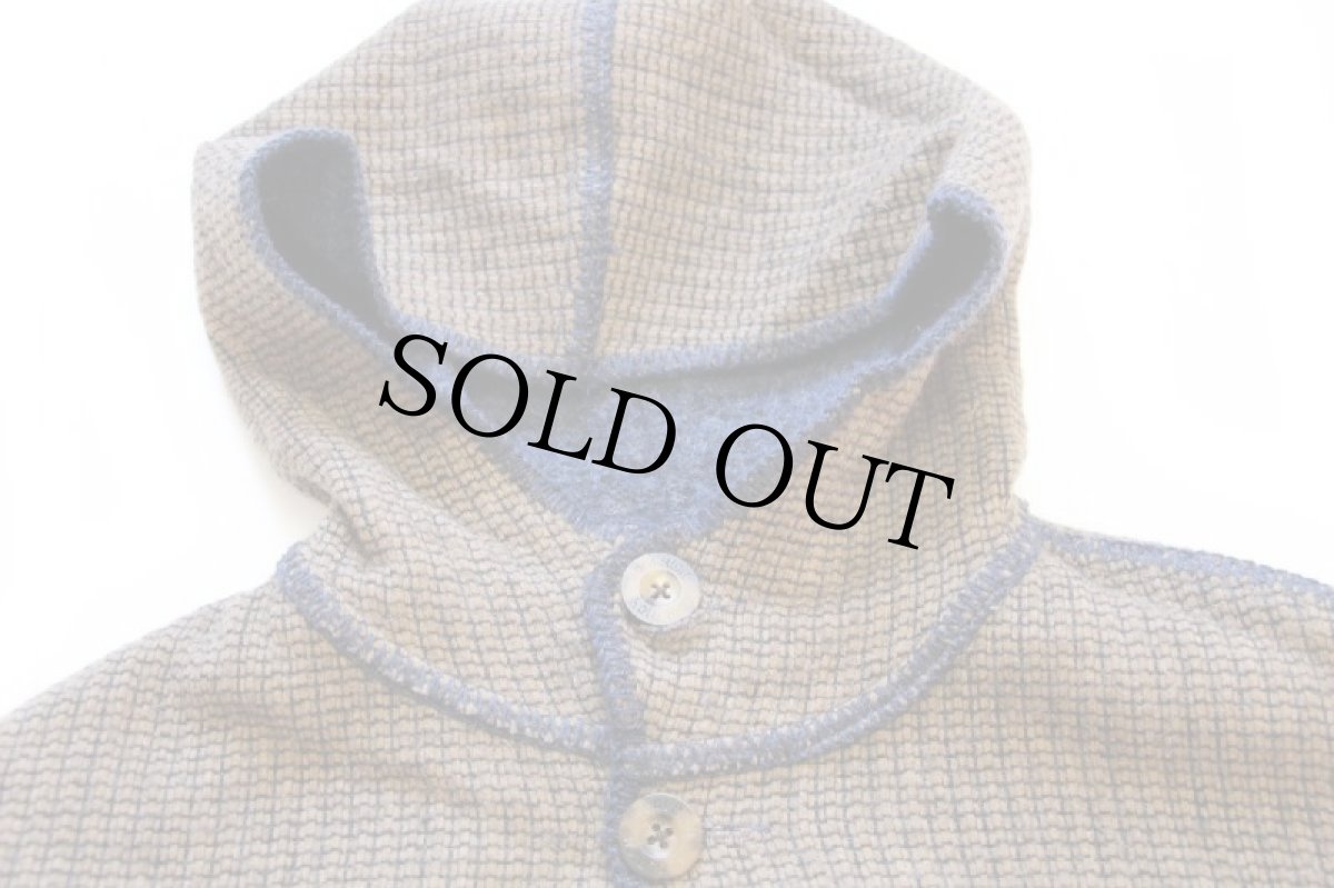 画像4: 00s WOOLRICH JOHN RICH AND BROS ウールリッチ 無地 リバーシブル ロング ウール ブランケット コート (4)