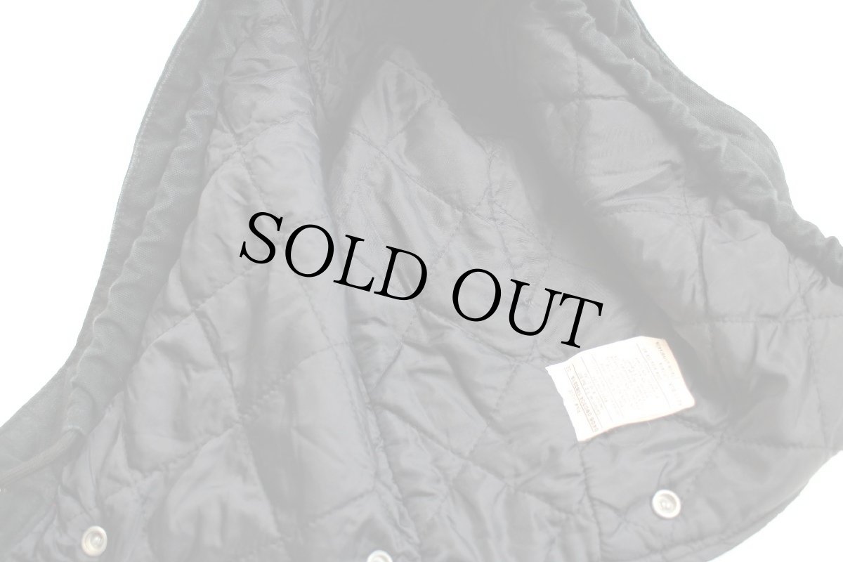 画像6: 00s USA製 carharttカーハート ARCTIC HOOD キルティングライナー ダックフード 黒 (6)