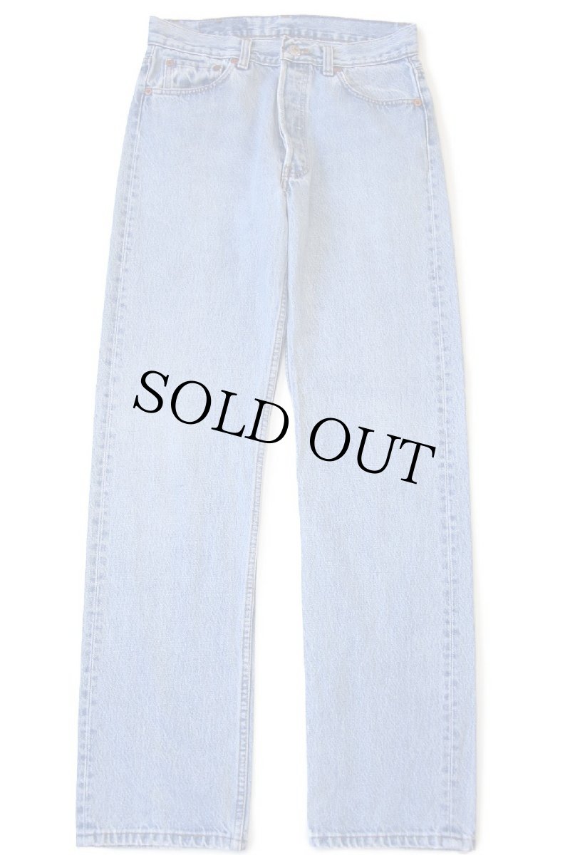 画像2: 90s USA製 Levi'sリーバイス 501 デニムパンツ w30 L32★93 (2)