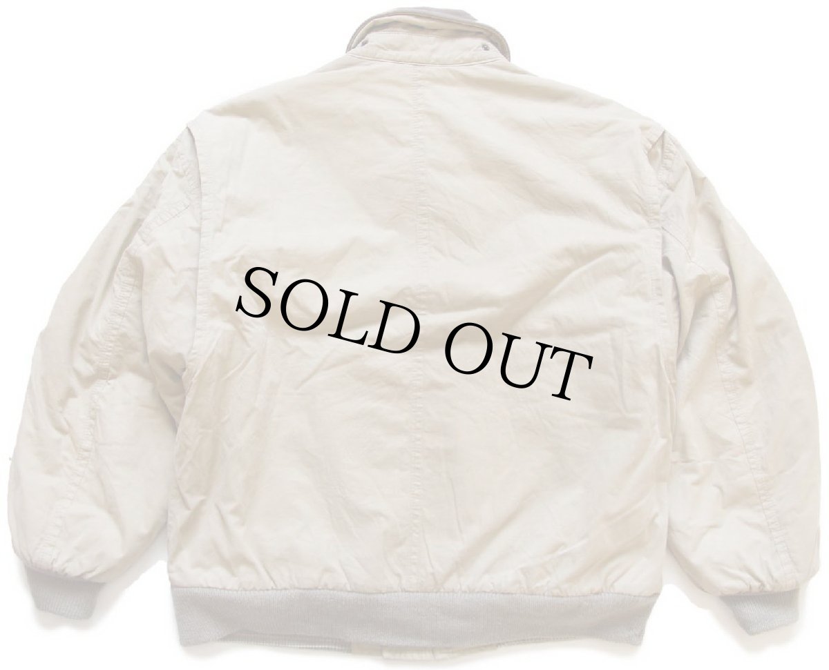 画像2: 90s イタリア製 BELFE チェック ウールライナー ポプリン フィールドジャケット カーキ 50 (2)