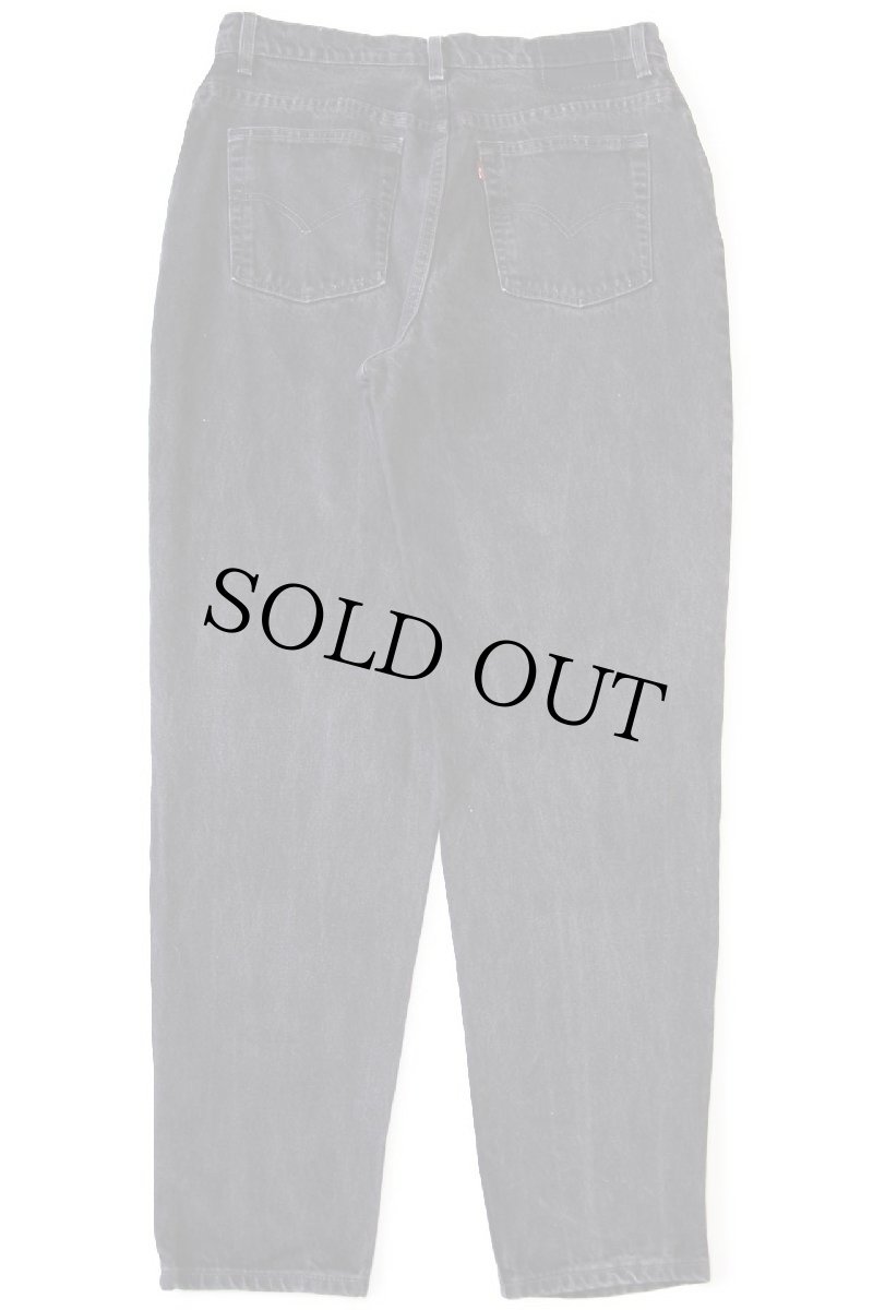 画像3: 90s USA製 Levi'sリーバイス 550 ブラック デニムパンツ 16 W M (3)