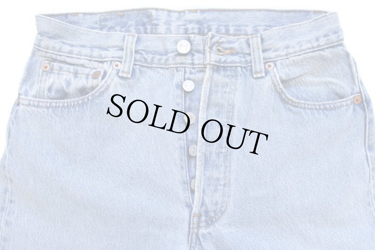 画像4: 90s USA製 Levi'sリーバイス 501 デニムパンツ w30 L32★93 (4)