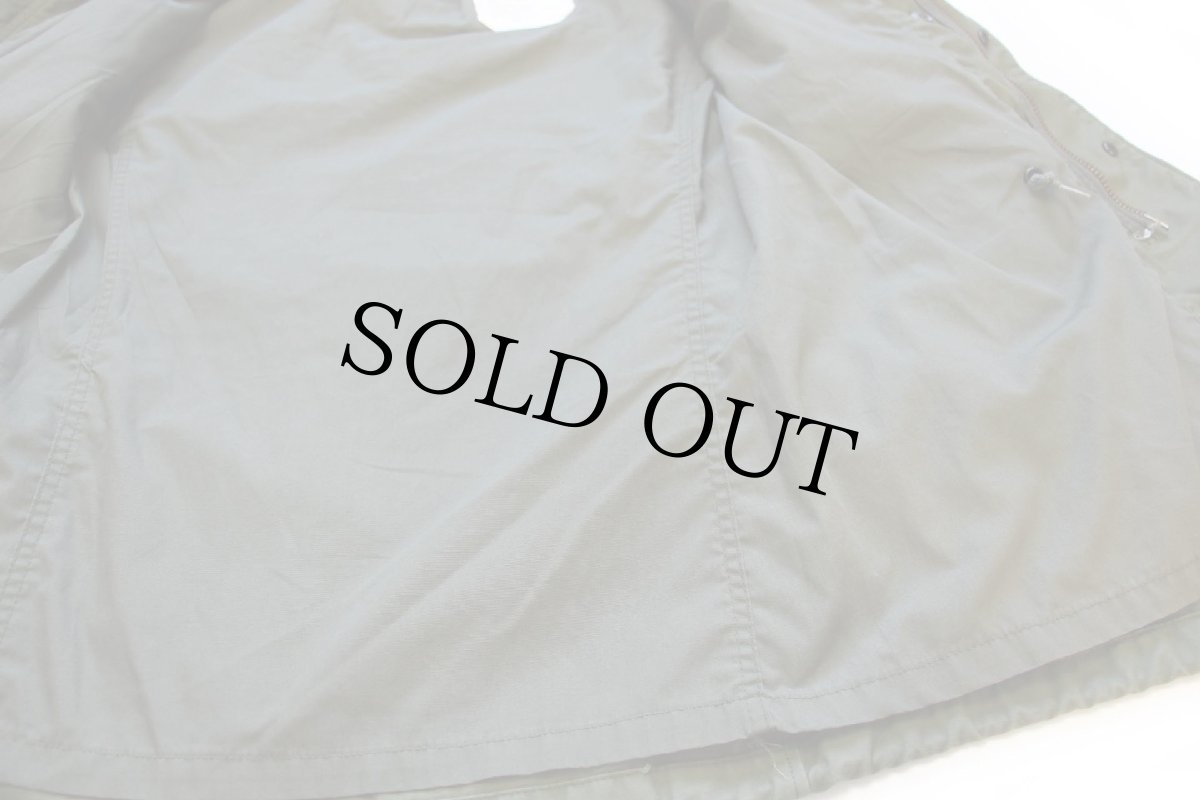 画像5: 80s USA製 ALPHAアルファ U.S.ARMY 星条旗 パッチ付き M-65 フィールドジャケット オリーブグリーン XS-R (5)