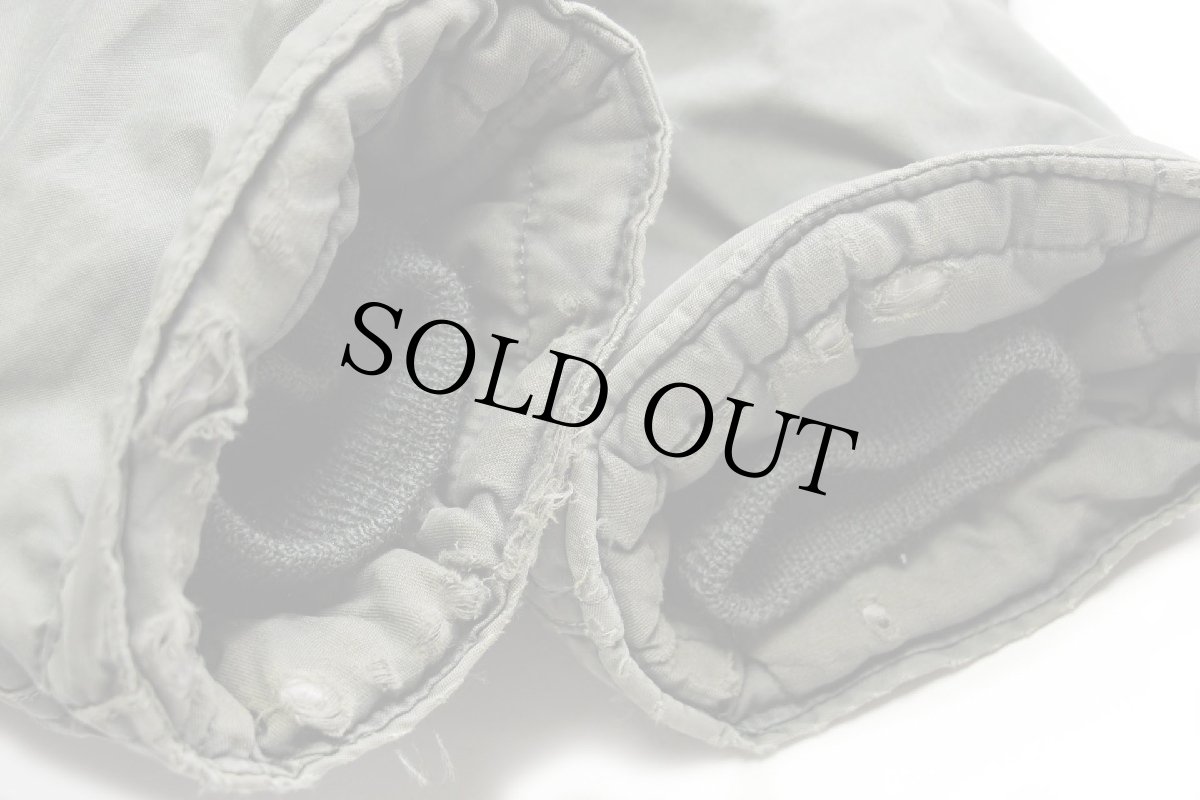 画像10: 80s 米軍 USAF N-3B フライトジャケット セージグリーン L (10)