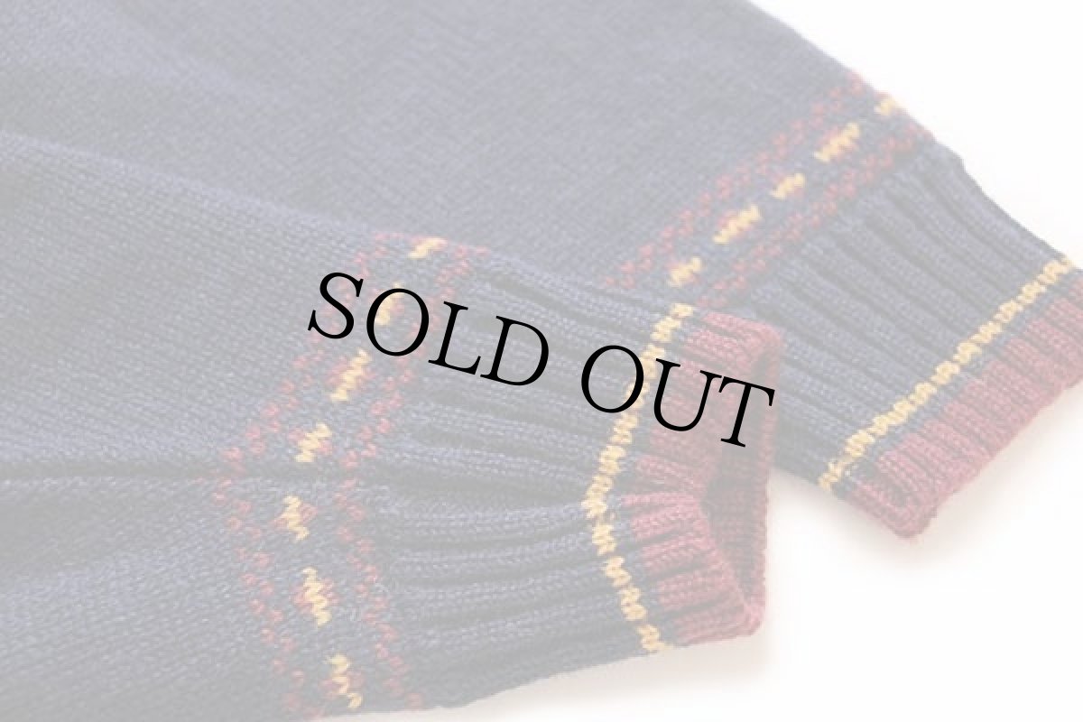 画像6: ノルウェー製 TELEMARK STYLE BY SKJAEVELAND ノルディック柄 ウールニット セーター (6)