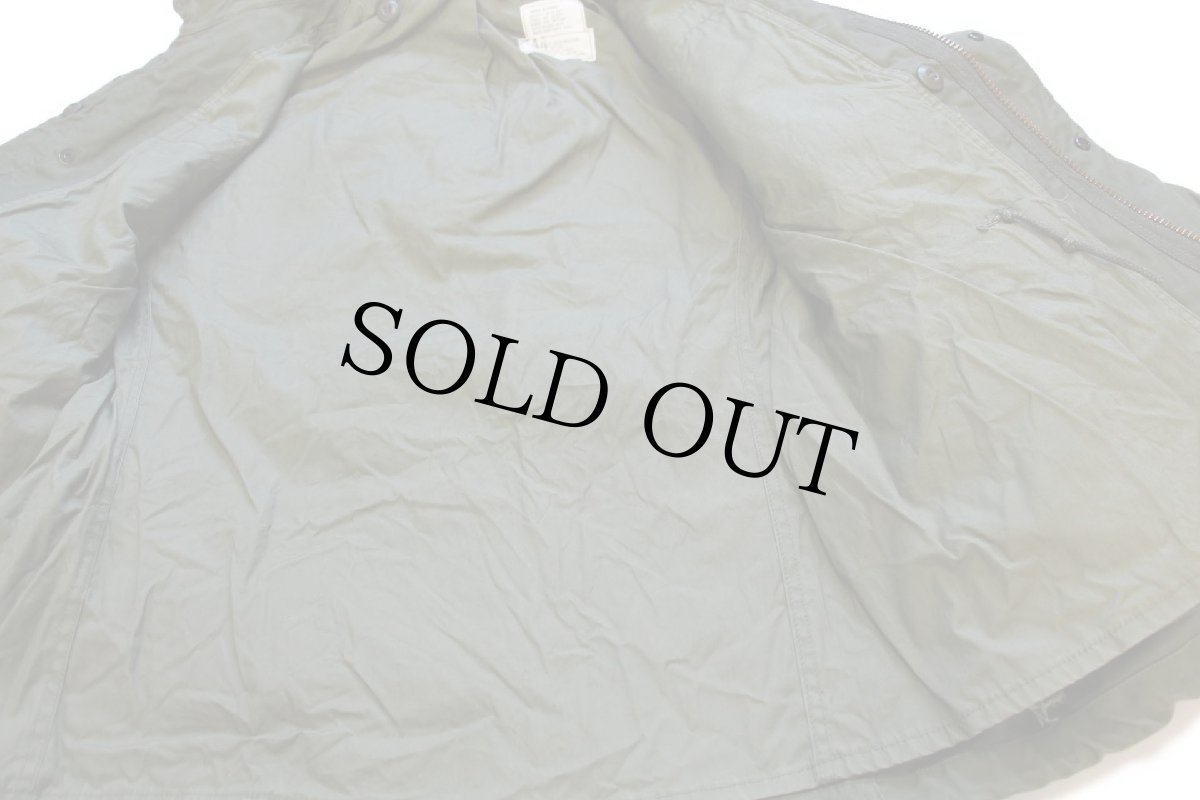 画像5: 70s 米軍 U.S.AIR FORCE パッチ付き M-65 フィールドジャケット オリーブグリーン S-XS (5)