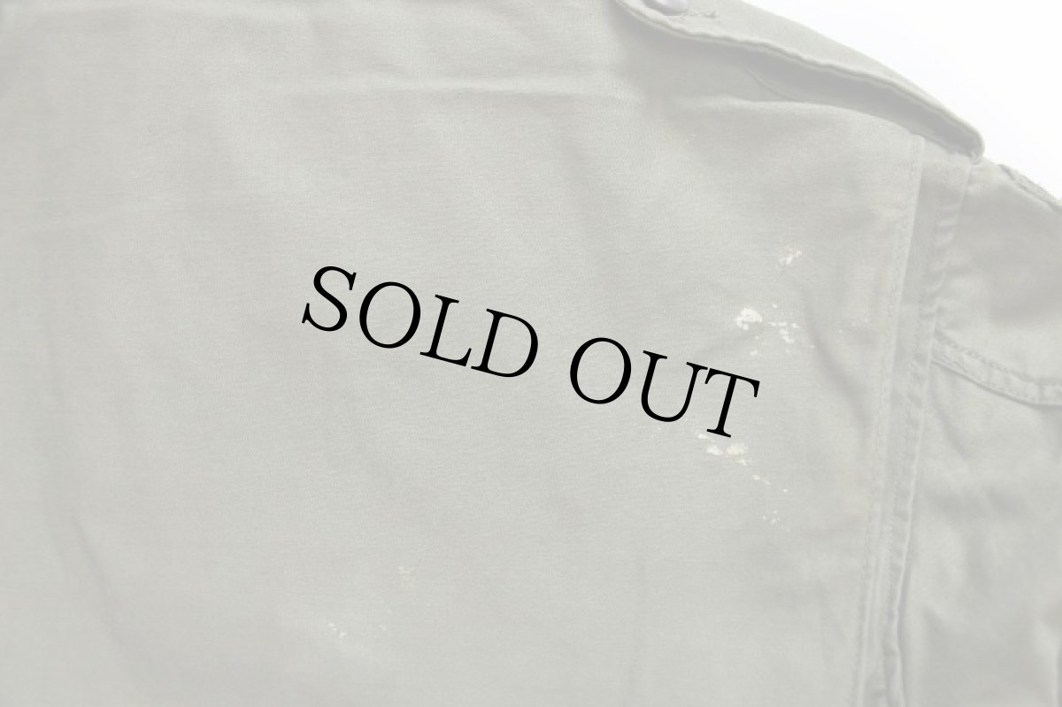 画像7: 80s 米軍 U.S.ARMY AIRBORNE パッチ付き M-65 フィールドジャケット オリーブグリーン S-XS (7)