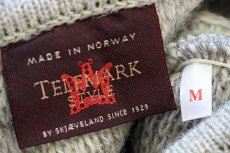 画像4: ノルウェー製 TELEMARK STYLE BY SKJAEVELAND ノルディック柄 チロリアンテープ プルオーバー ウールニット セーター (4)