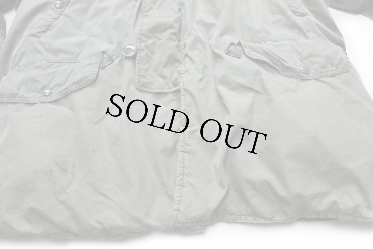 画像6: 80s 米軍 USAF N-3B フライトジャケット セージグリーン L (6)