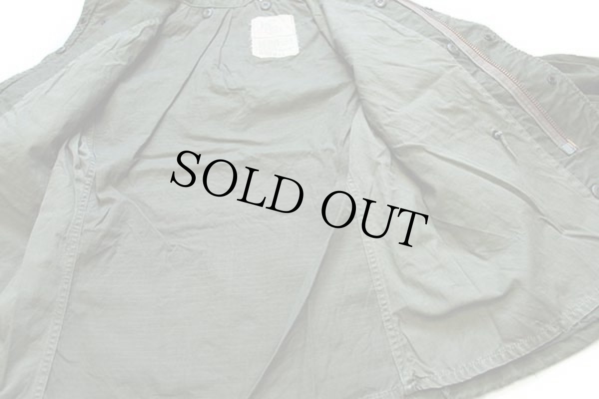 画像5: 80s 米軍 U.S.ARMY M-65 フィールドジャケット オリーブグリーン S-S★A (5)