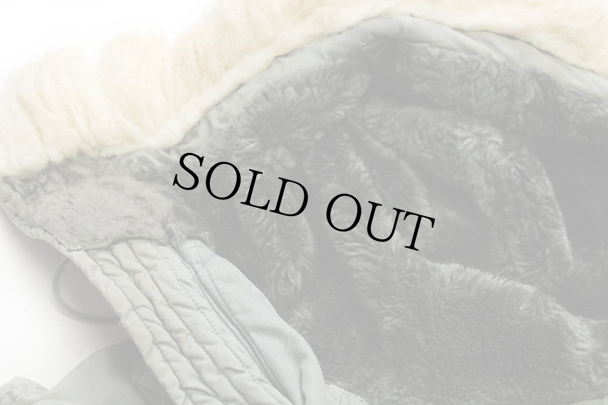 画像7: 80s 米軍 USAF N-3B フライトジャケット セージグリーン L (7)