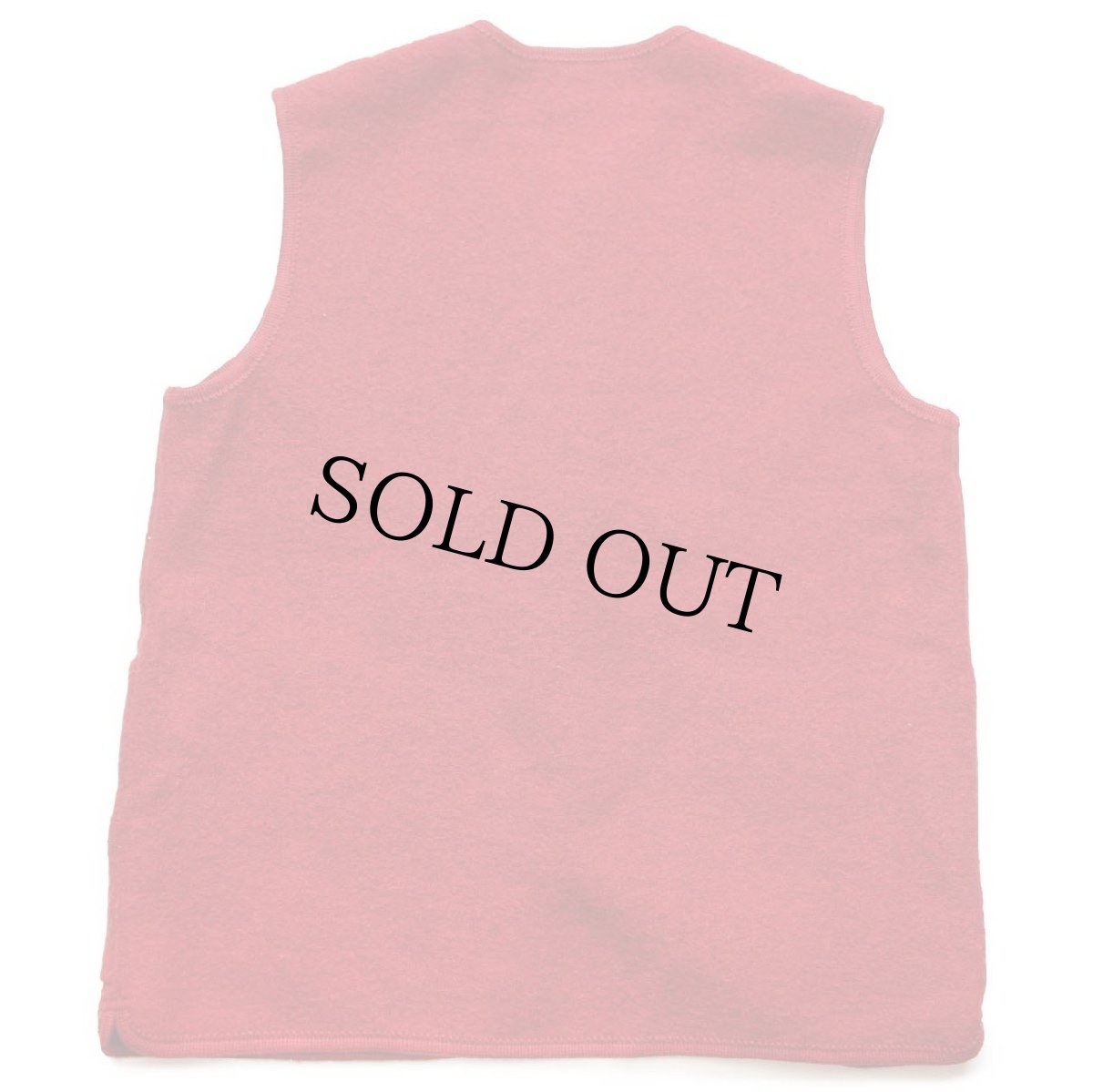 画像2: オーストリア製 GIESSWEIN チロリアン ボイルドウール ベスト レッド 38 (2)