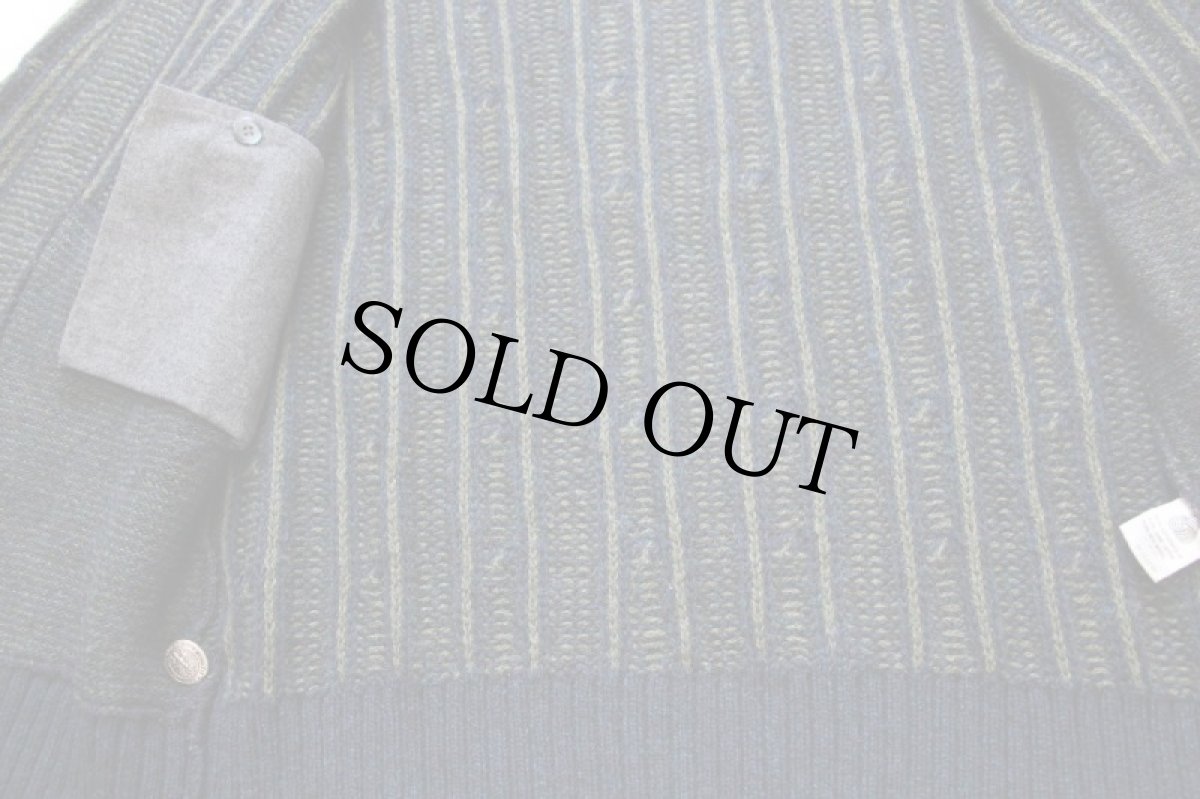 画像4: GEIGER 編み柄 チロリアン ウールニット カーディガン (4)