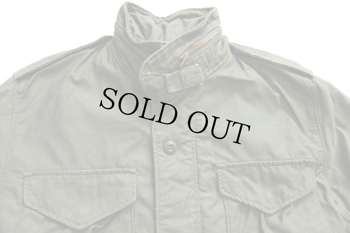 画像3: 70s 米軍 U.S.ARMY M-65 フィールドジャケット オリーブグリーン XS-R (3)