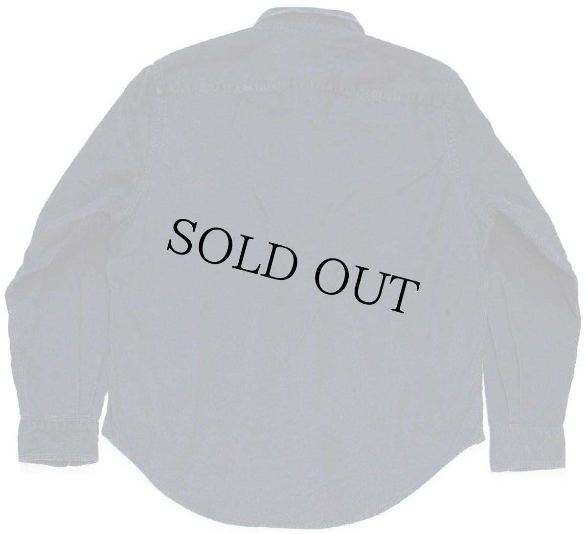 画像2: 00s トルコ製 POLO JEANSポロ ジーンズ ラルフローレン コットン コーデュロイシャツ 濃紺 L (2)