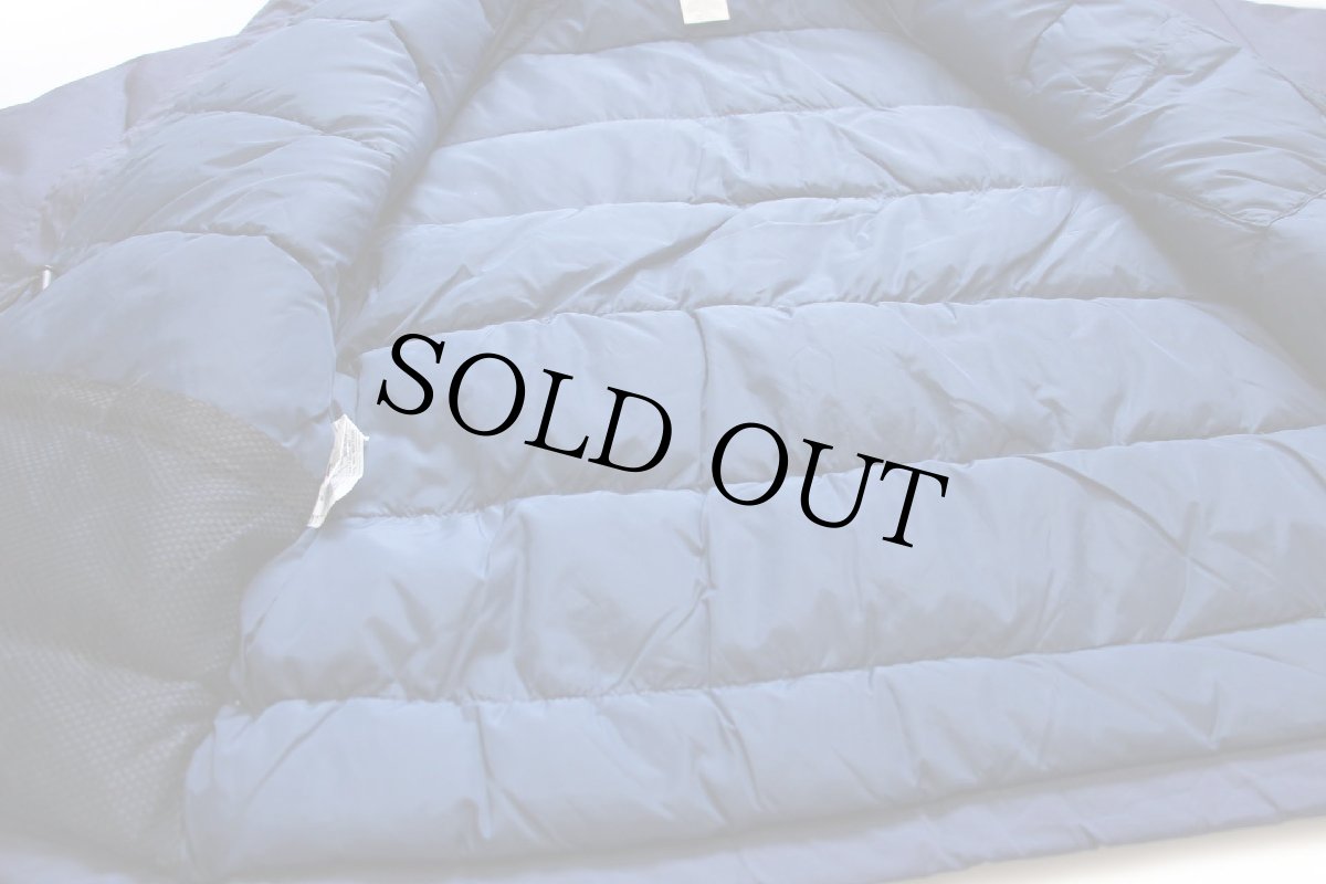 画像6: 80s USA製 EddieBauerエディーバウアー フード付き ダウンジャケット 紺 L★パーカー (6)