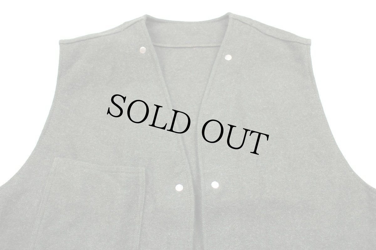 画像6: 90s USA製 FILSONフィルソン マッキーノ ウール ライナーベスト オリーブ 44 (6)