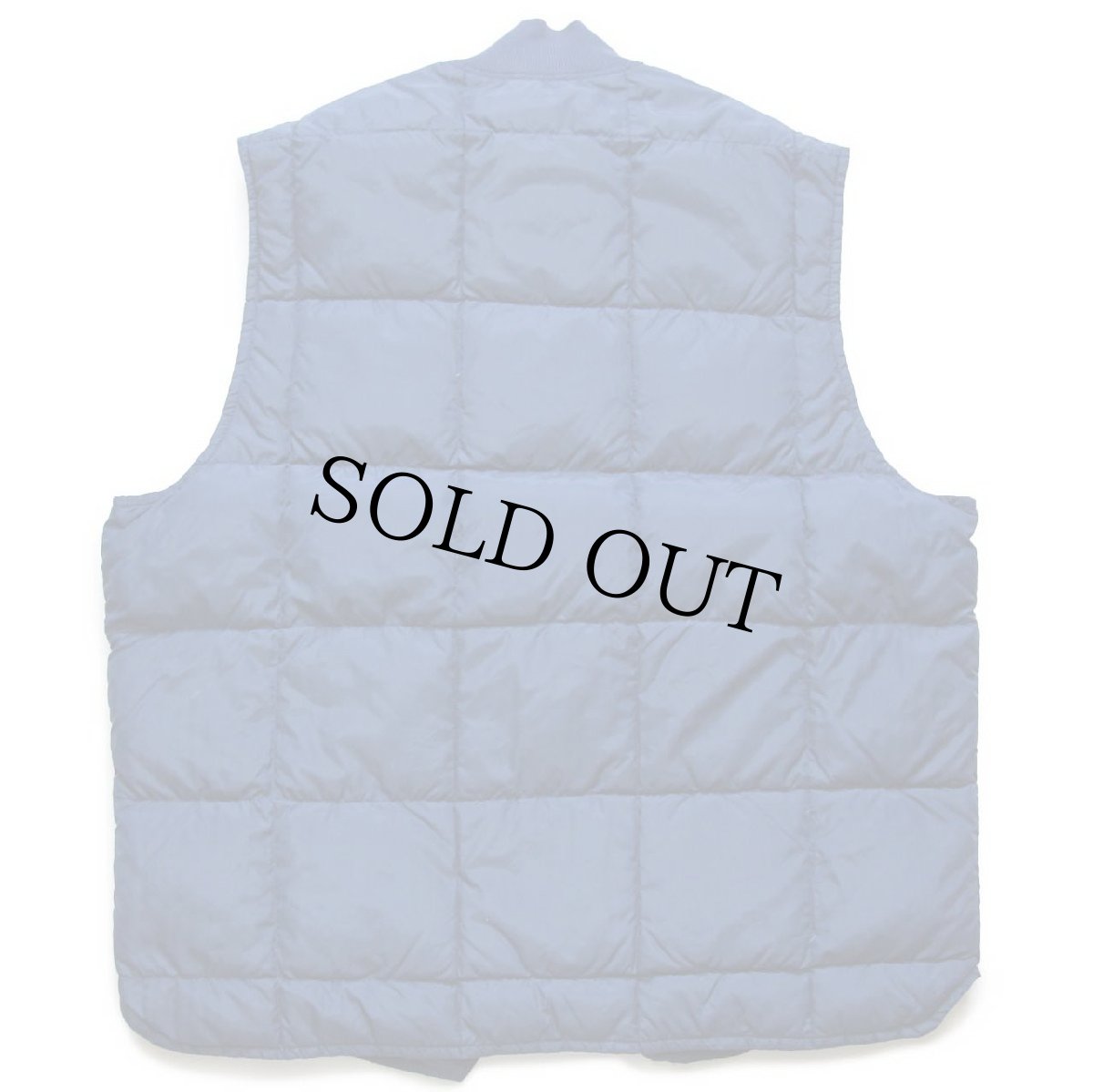 画像2: 80s EddieBauerエディーバウアー ナイロン インナー ダウンベスト 紺 (2)