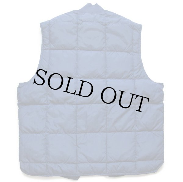 名作　エディーバウアー　ダウンベスト 80s EddieBauerエディーバウアー ナイロン インナー ダウンベスト 紺