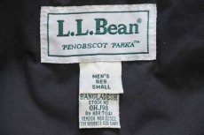 画像4: 00s L.L.Bean PENOBSCOT PARKA PRIMALOFTプリマロフト 中綿入り ナイロン マウンテンジャケット チャコールグレー S (4)