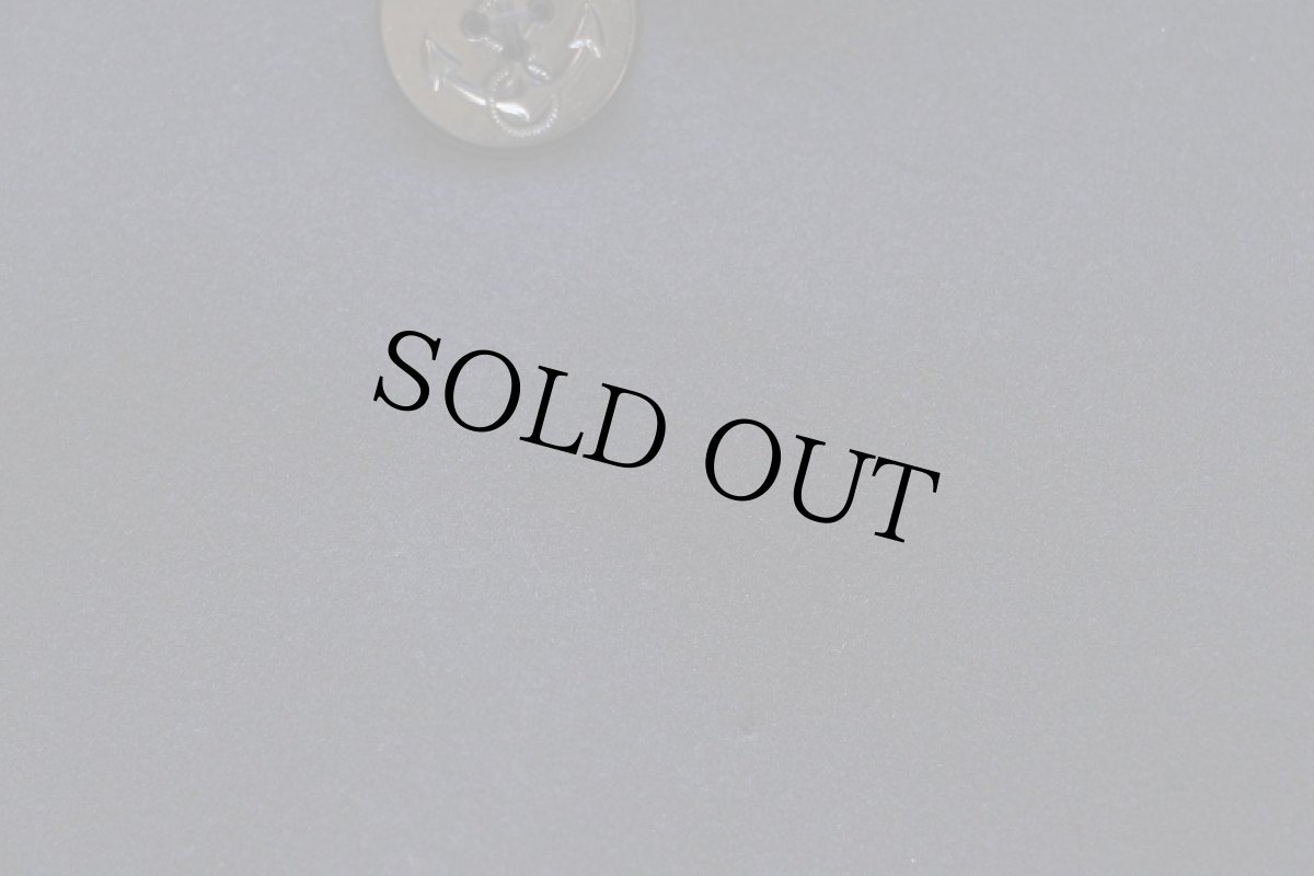 画像9: 40s 米軍 U.S.NAVY NAVAL 10ボタン メルトン ウール ピーコート 濃紺 (9)