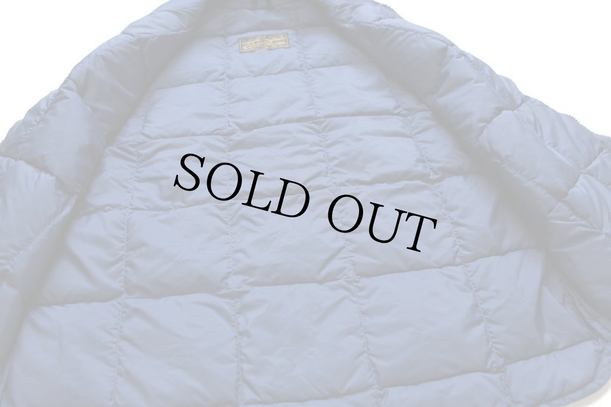 画像5: 80s EddieBauerエディーバウアー ナイロン インナー ダウンベスト 紺 (5)