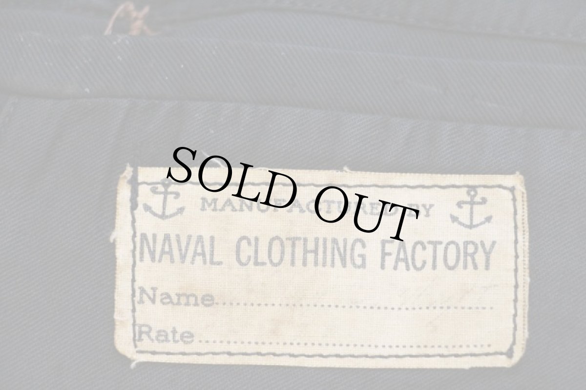 画像5: 40s 米軍 U.S.NAVY NAVAL 10ボタン メルトン ウール ピーコート 濃紺 (5)