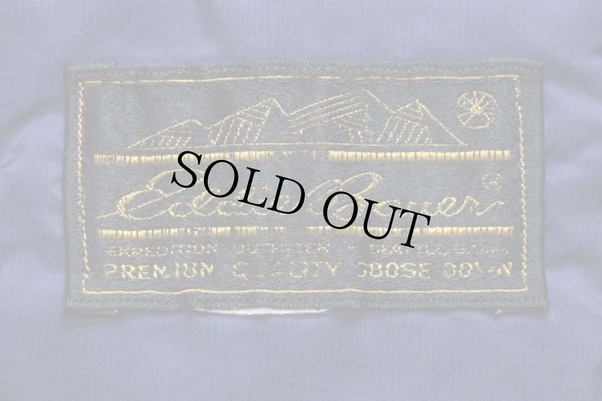 画像4: 80s EddieBauerエディーバウアー ナイロン インナー ダウンベスト 紺 (4)