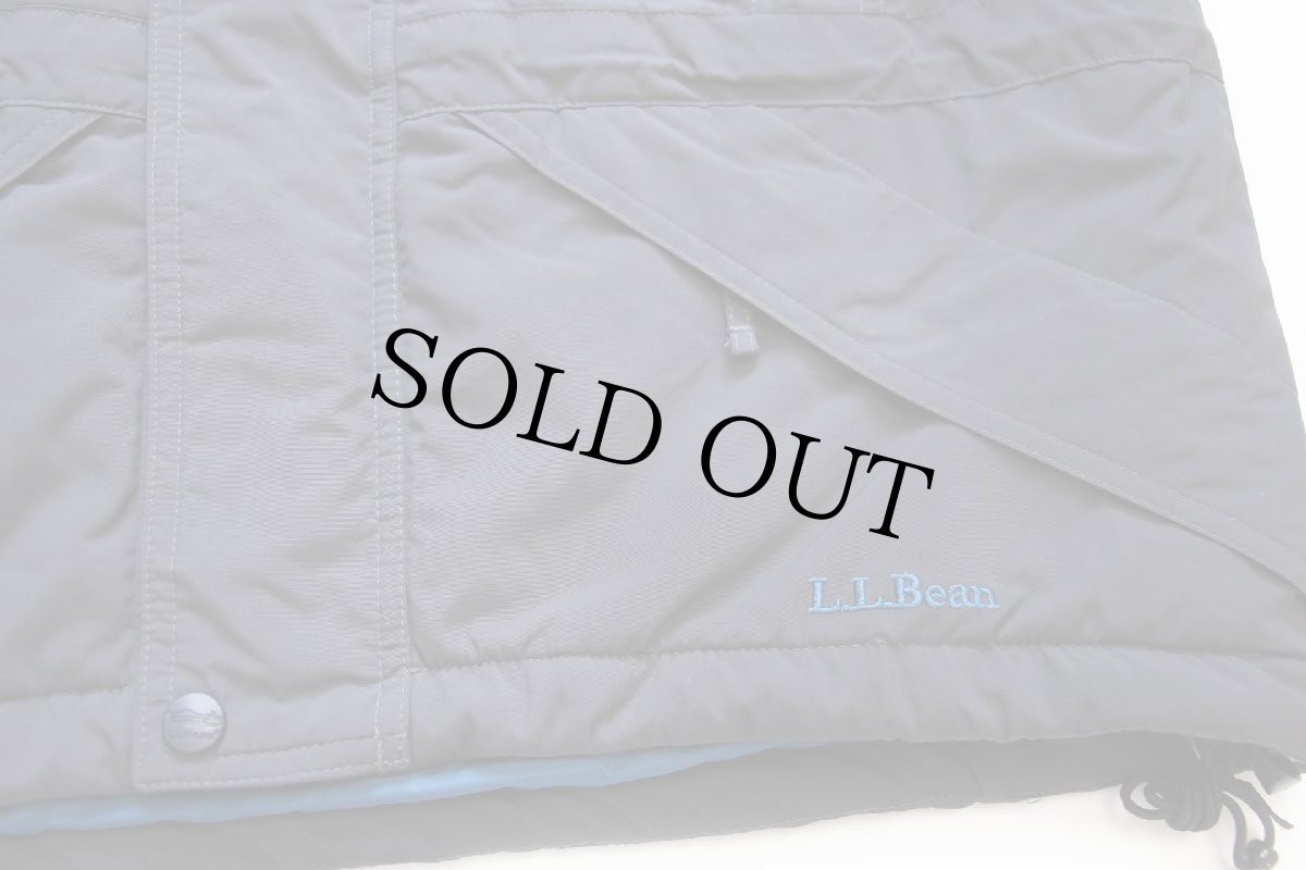 画像6: 00s L.L.Bean PENOBSCOT PARKA PRIMALOFTプリマロフト 中綿入り ナイロン マウンテンジャケット チャコールグレー S (6)