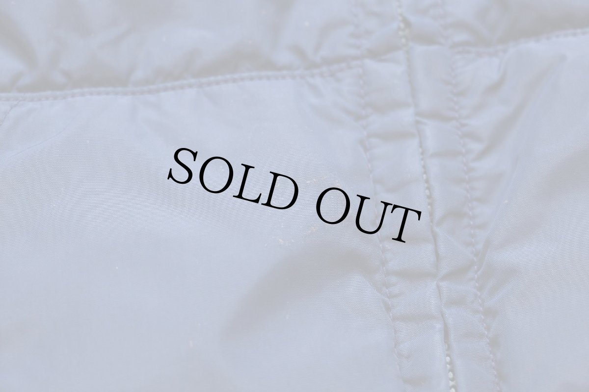 画像6: 80s EddieBauerエディーバウアー ナイロン インナー ダウンベスト 紺 (6)