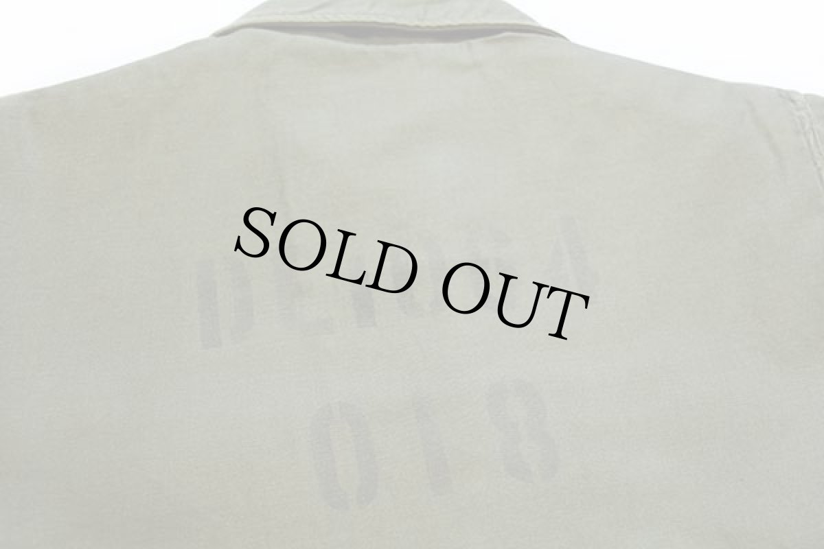 画像4: 70s 米軍 U.S.NAVY A-2 ステンシル ボアライナー デッキジャケット オリーブグリーン M★ALPHAアルファ (4)