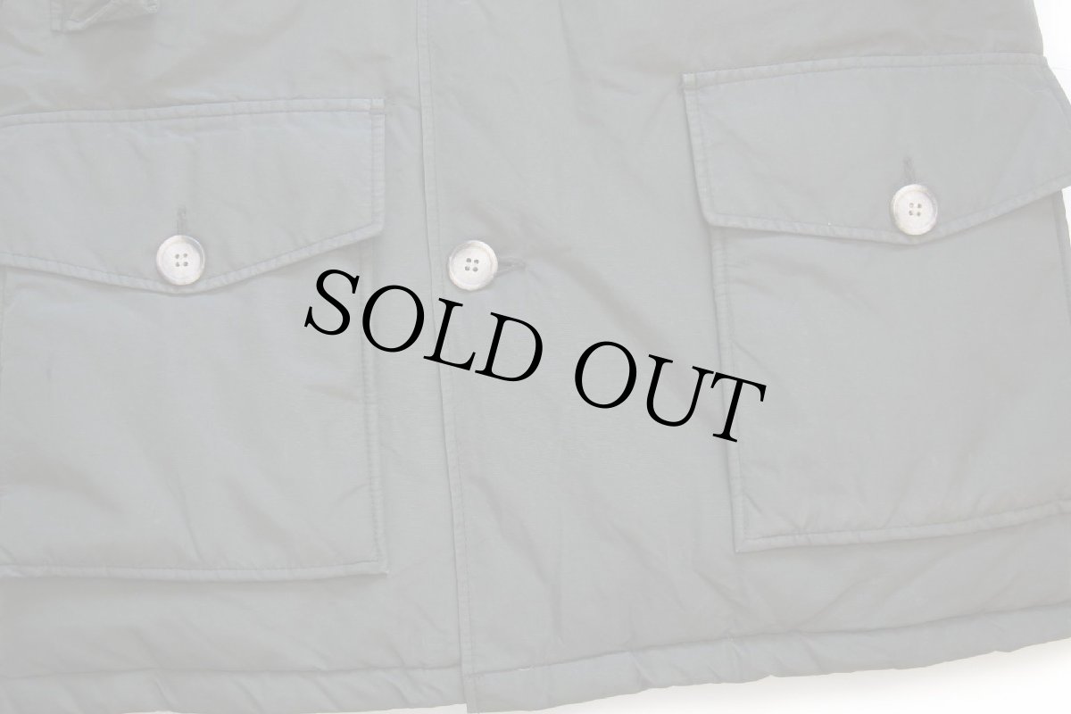 画像7: 00s USA製 WOOLRICH JOHN RICH&BROS. ウールリッチ コヨーテファー アークティックパーカー ダウンコート オリーブ S★A B-9タイプ (7)
