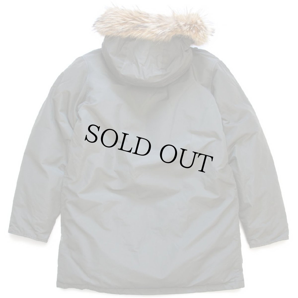 画像2: 00s USA製 WOOLRICH JOHN RICH&BROS. ウールリッチ コヨーテファー アークティックパーカー ダウンコート オリーブ S★A B-9タイプ (2)