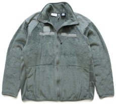 画像1: 00s 米軍 ECWCS GEN3 LEVEL3 POLARTEC フリースジャケット フォリアージグリーン L-L (1)