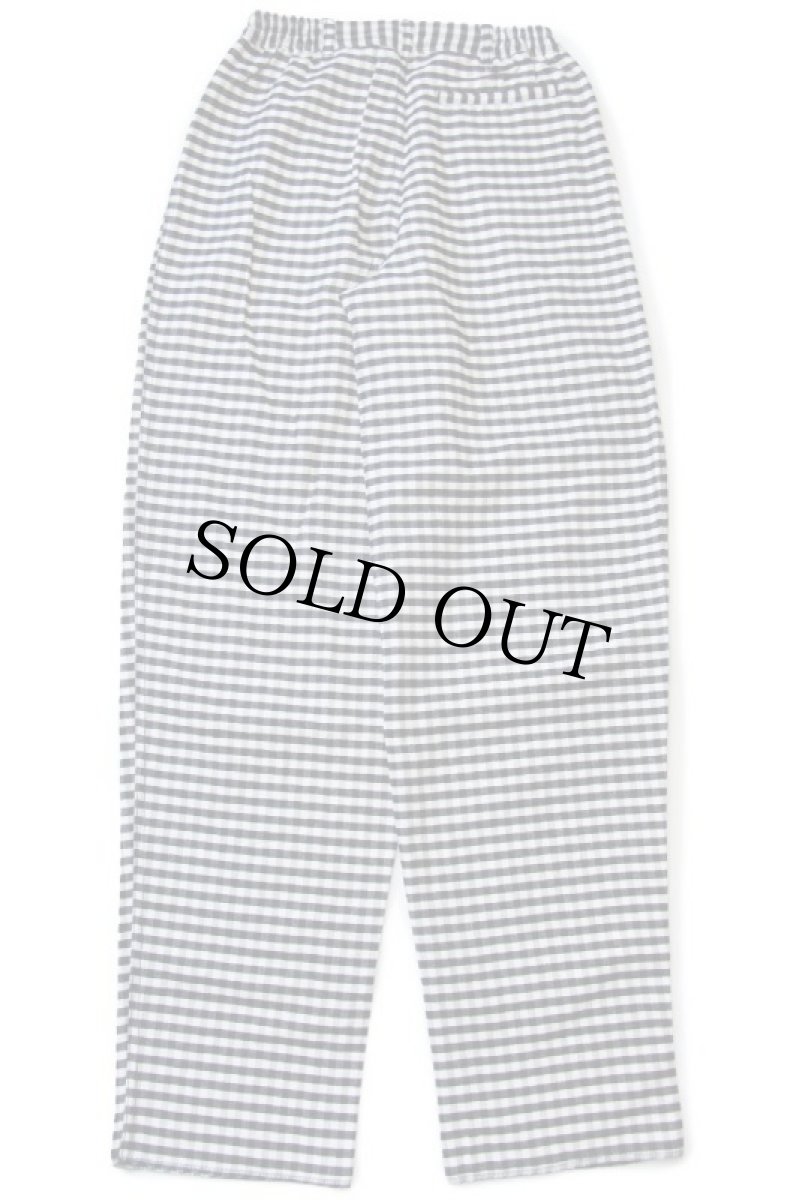 画像3: デッドストック★90s イタリア製 benettonベネトン ギンガムチェック スリータック スラックス ウール×カシミヤ混 パンツ 白×黒 16 (3)