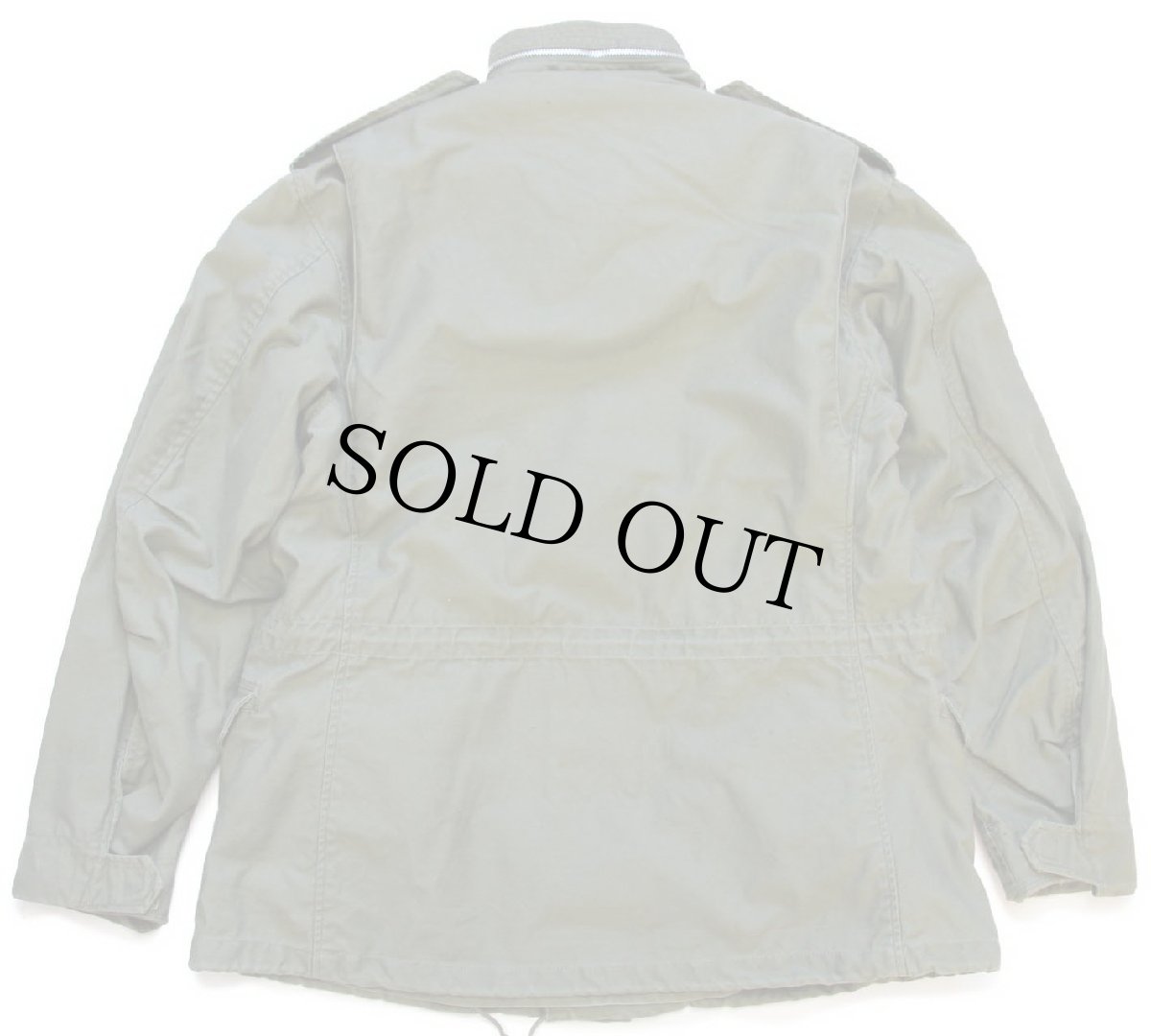 画像2: 60s 米軍 U.S.ARMY パッチ付き M-65 フィールドジャケット 2nd オリーブグリーン R-M (2)