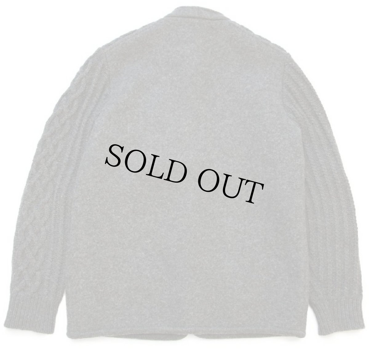 画像2: オーストリア製 GEIGER 鹿角ボタン スタンドカラー チロリアン ニット切り替え ボイルドウール ジャケット グリーン 52 (2)