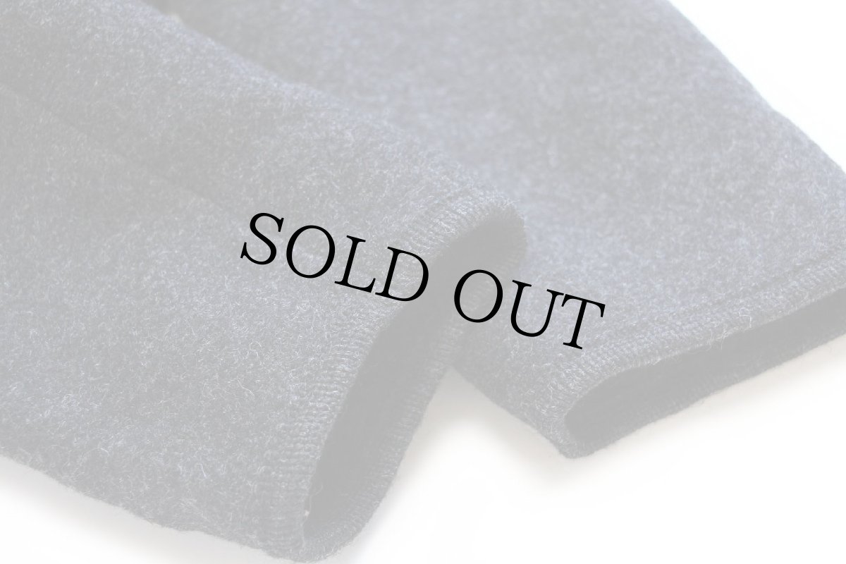 画像7: オーストリア製 GIESSWEIN 乗馬柄 アップリケ アート 鹿角ボタン チロリアン パイル×ボイルドウール ジャケット 44 (7)