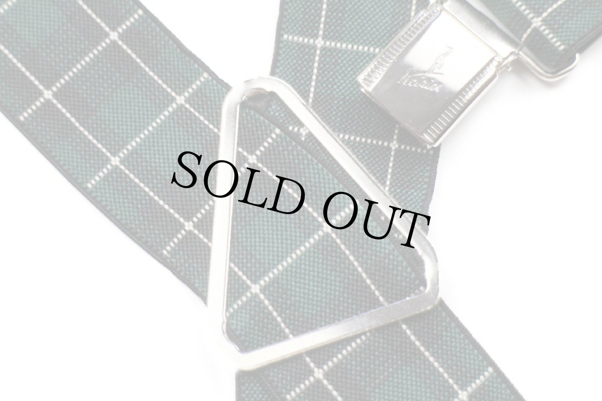 画像6: イタリア製 タータンチェック柄 クリップ式 サスペンダー★231 (6)