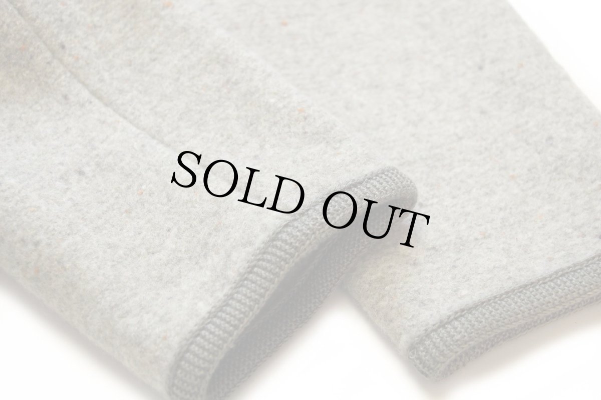 画像6: イタリア製 DOLOMITEN ネップ入り スタンドカラー チロリアン ボイルドウール ジャケット グリーン 50 (6)