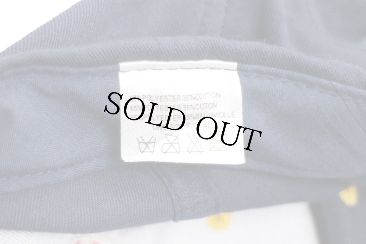 画像7: NBA×McDonald'sマクドナルド ロゴ刺繍 ツートン キャップ 紺×黄 (7)